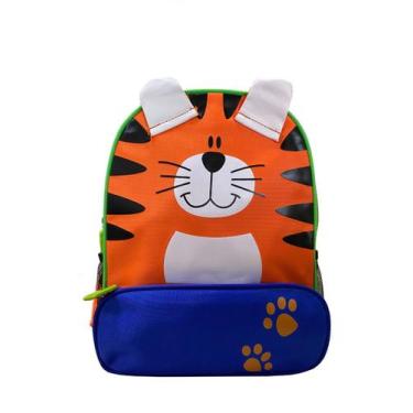 Imagem de Mochila Infantil Zoo Animais Essencia Orignal Pronta Entrega - eva enx