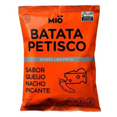 Imagem de Batata Petisco Mió Sabor Queijo Nacho Picante 45g