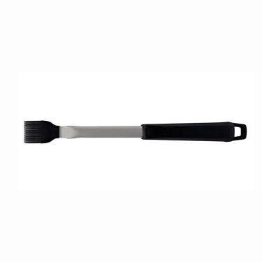 Imagem de Pincel para Churrasco Black 26595100 Cerdas Silicone Estrutura Inox Cabo Polipropileno Preto Tramontina