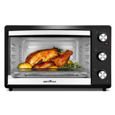 Imagem de Forno Elétrico de Bancada Britânia BFE35 35L 1500W Dupla Resistência com Timer Mecânico 110V