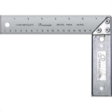 Imagem de Esquadro Cabo Aluminio Thompson 12'' - RCD