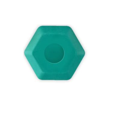 Imagem de Borracha Ergonomica Hexagonal Color Joy - LEO ARTE, Verde