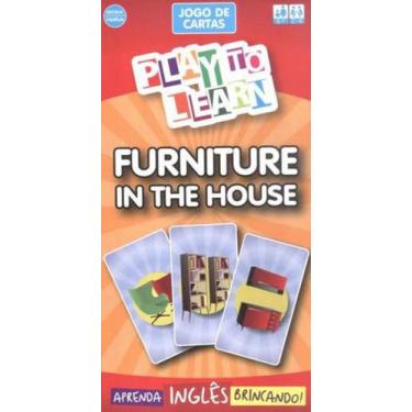 Imagem de Play to learn - jogo de cartas - furniture in the house
