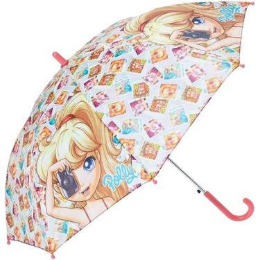 Imagem de Guarda Chuva Infantil Boneca Polly Pocket Sombrinha Menina - brizi