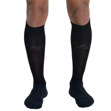 Imagem de Meia Futebol Masculino Infantil Trifil, 35 a 38, Preto