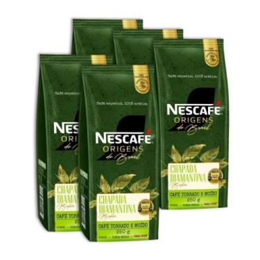 Imagem de Café Moído Nescafé Origens Chapada Diamantina Kit 5un 250g