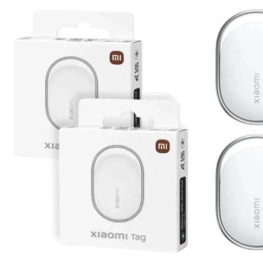 Imagem de Kit 2 Xiaomi Tag Branco Oferta Especial Rastreador Bluetooth