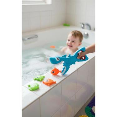 Imagem de Tubarão Pega Peixinhos Divertido Banho Criança 3 Anos - Congratulation