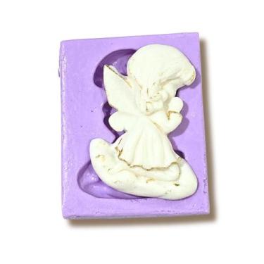 Imagem de F1443 molde de silicone anjo menina confeitaria biscuit - confeitaria 