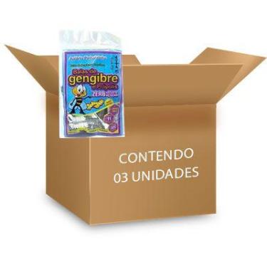 Imagem de Bala Gengibre e Própolis Zero Açúcar, Zero Glúten, Zero Lactose Apiári