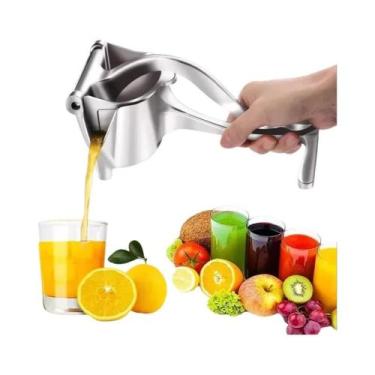 Imagem de Espremedor Manual De Cítricos Em Metal Reforçado Com Cabo Ergonômico  