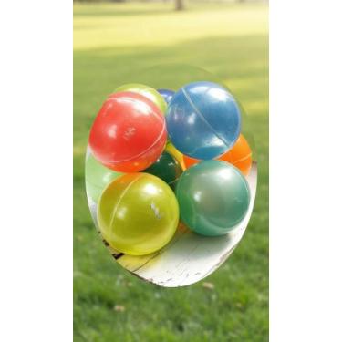 Imagem de Kit 50 Bolas Vinil Dente De Leite 21cm Sortidas - Congratulations Stor