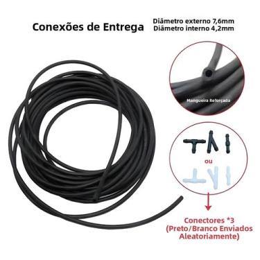 Imagem de Mangueira De Borracha De 2M Para Limpador De Para-brisa Automotivo, Tu