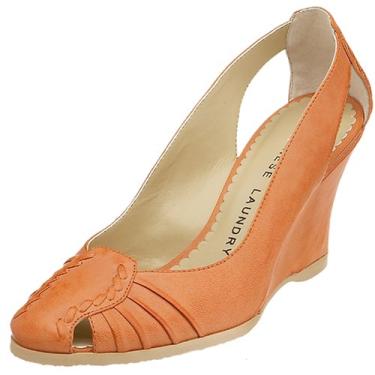 Imagem de Chinese Laundry Plataforma Insight Feminina, Laranja, 6