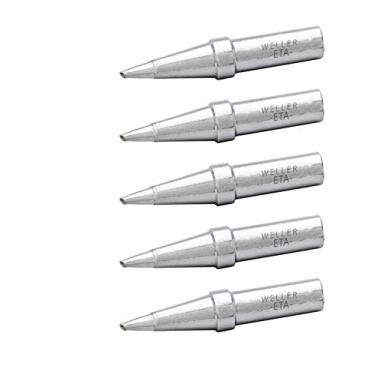 Imagem de Conjunto de pontas de solda WE1010 genuíno da Weller (ETA-5), chave de fenda, 1,6 mm, 5 peças