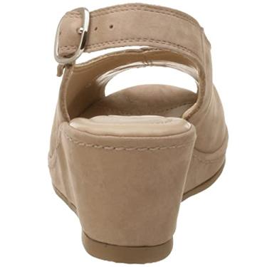 Imagem de Deer Stags Plataforma feminina Wendy Slingback Peep Toe, Cinzento-acastan, 11