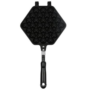 Imagem de Egg Puff Maker, máquina de sopro de ovo de 30 furos antiaderente para fogão a gás para famílias ou reuniões comerciais