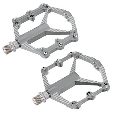 Imagem de SPYMINNPOO Pedal de rolamento de bicicleta, pedal de liga de alumínio, acessórios para pedal de rolamento de bicicleta (titânio)