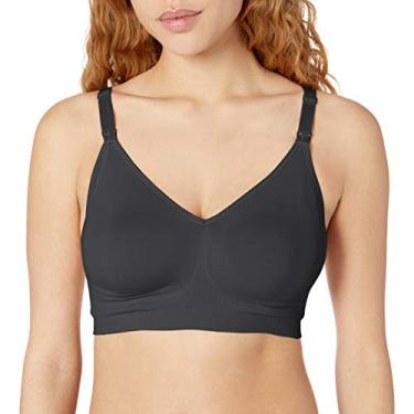 Imagem de Playtex Sutiã feminino para amamentação sem costura e cobertura total US4956, Preto, P