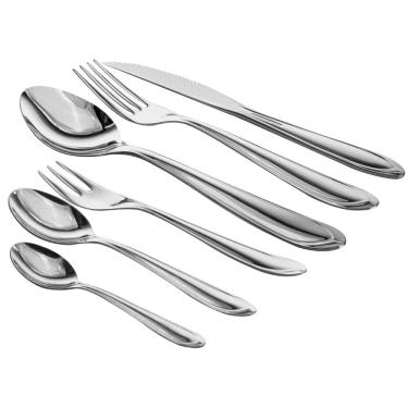 Imagem de Faqueiro 72 Peças Tramontina Laguna em Aço Inox com Alto Brilho 