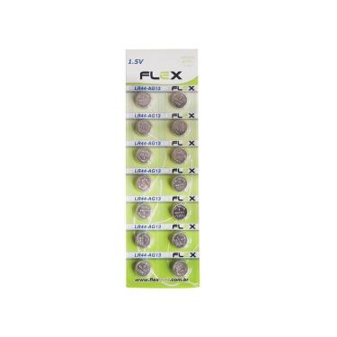 Imagem de Bateria Alcalina Fx-Lr44 1,5 v Blister Com 14 Un-Flex