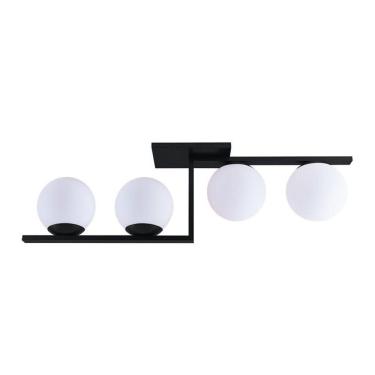 Imagem de Plafon Startec Havana 4 E27 Bivolt Preto