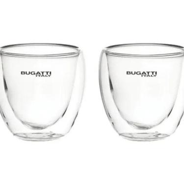 Imagem de Conjunto 2 Xícaras De Café Com Parede Dupla 80Ml Bugatti