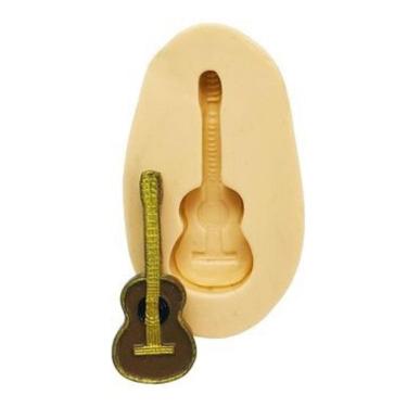 Imagem de Molde De Silicone Violão, Música, Resina, Confeitaria, Biscuit Molds Planet