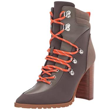 Imagem de Steve Madden Bota feminina Karey Ankle Boot, Cinza Multi, 6