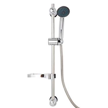 Imagem de conjunto de chuveiro multifuncional para fácil alcance com suporte de montagem de braço de chuveiro ajustável,Chuveiro com portátil, para banheiro de casa de hotel, chuveiro com portátil, suporte de chuveiro multifuncional