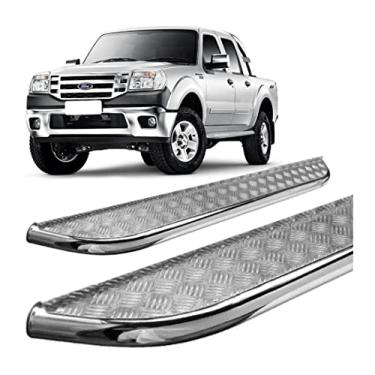 Imagem de Estribo Chapa Ranger 2008 A 2012 Dupla Cromado