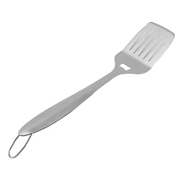 Imagem de 45 cm Esp¨¢tula de churrasco ao ar livre Esp¨¢tulas de cozimento de a?o inoxid¨¢vel antiaderente para panelas antiaderentes,Esp¨¢tula de a?o inoxid¨¢vel, esp¨¢tulas de churrasco, m¨¢quina de lavar lou?