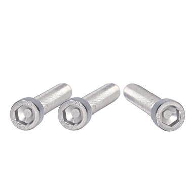 Imagem de Parafusos de aço inoxidável, parafusos de tampa de soquete multiuso métricos DIN 912 para construção de trabalhos DIY para indústria automotiva (M12*75)