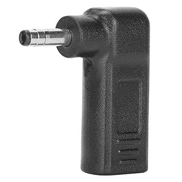 Imagem de Vbestlife Adaptador tipo C para DC fêmea para macho conector PD de ângulo reto de 4,0 x 1,7 mm