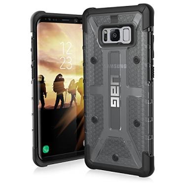 Imagem de URBAN ARMOR GEAR [UAG Samsung Galaxy S8+ [tela de 6,2 polegadas] Capa de celular resistente à pluma de plasma leve [cinza] testada em quedas militares