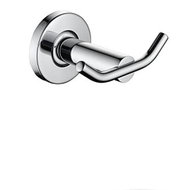 Imagem de Gancho de roupa SUS304 ganchos de parede para banheiro cozinha garagem roupão gancho preto prata ouro ferragens para banheiro, gancho A0