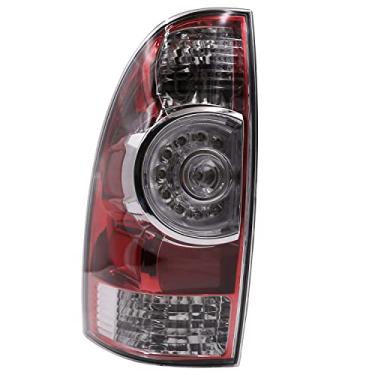 Imagem de KYYET Lâmpada de freio traseira traseira do lado esquerdo do motorista Conjunto de lâmpada de luz traseira de LED compatível com Toyota Tacoma 2005-2015 Substitui 8156004160, 8155004160