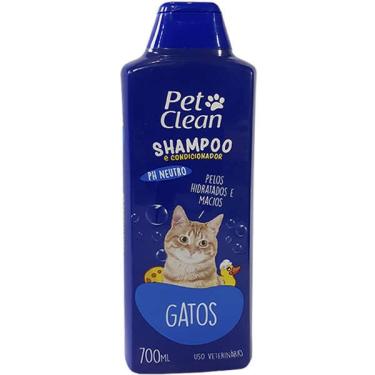 Imagem de Shampoo e Condicionador Pet Clean para Gatos - 700 mL