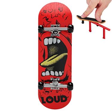 Mini Alloy Finger Board para crianças, Fingerboard, Skate Boarding