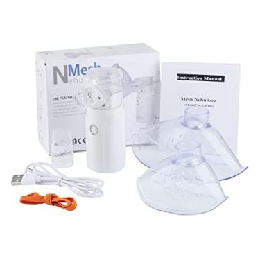 Imagem de Inalador Nebulizador Ultrassônico Silencioso Portátil USB Sem Fio Bivolt Pilhas Mesh