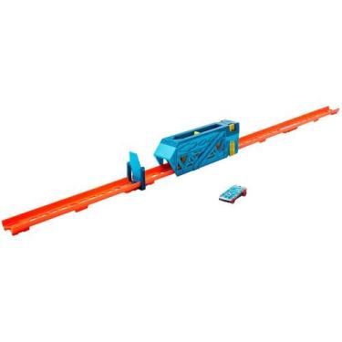 Imagem de Hot Wheels Track Builder Lançador Com Pista De Impulso - Mattel