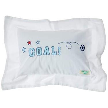 Imagem de Biramar Baby BLA-20060-2262, Almofadinha Goal para Bebê, Branco/Azul