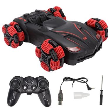 Imagem de Carro de controle remoto,RC Stunt dupla face 360¡ã Rolling Rotating Cars with Cool Led Lights, RC Cars Toys for Boys Kids over 6 Year Old, brinquedos de carro de controle remoto para meninos com