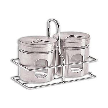 Imagem de SALEIRO/PIMENT C SUP INOX 3PCS
