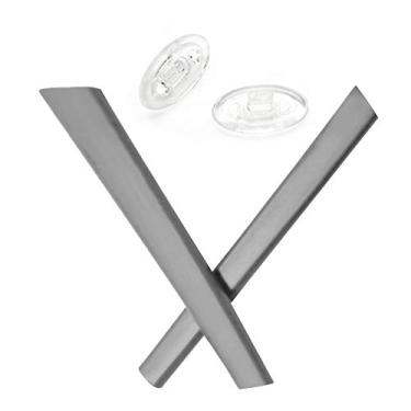 Imagem de Peça de substituição de fone de ouvido da Mryok para óculos de sol Oakley Splinter, Cinza, One Size