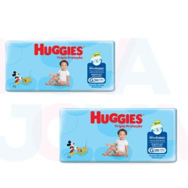 Imagem de Fralda Infantil Huggies Disney Tripla Proteção (Mega) 02 Pacotes G - 7
