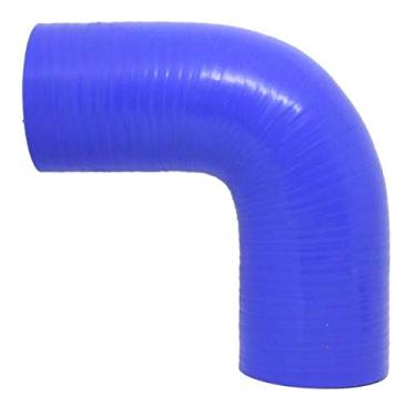 Imagem de Mangote Azul em Silicone 90º 2,25" Polegadas (57mm) * 120mm - Epman