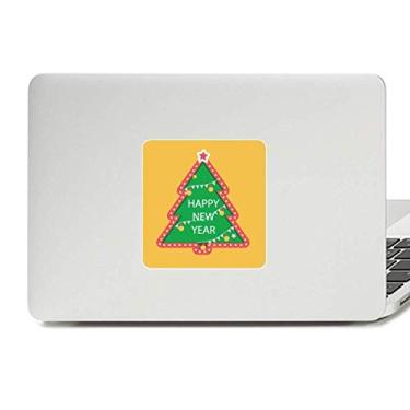 Imagem de Adesivo de vinil de desenho animado árvore de Natal para laptop decoração de PC