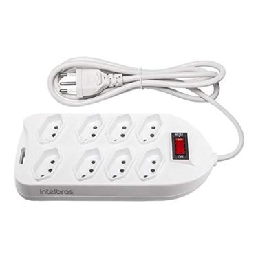 Imagem de Extensão De 8 Tomadas Tripolar Sl7508 Com Chave Inteligente