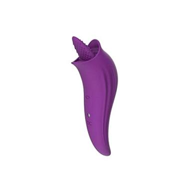 Imagem de Língua Lambendo Clitóris Vibrador Erótico Estimulador Mamilos OKD Shop (Rosa)